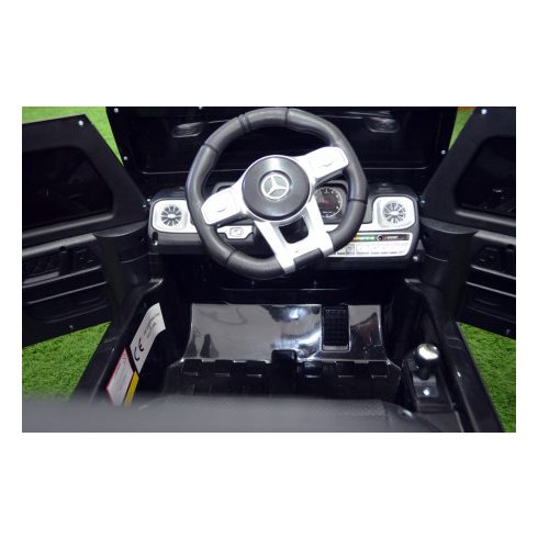 Mercedes G63 AMG, 60W 12V elektromos kisautó - Fekete