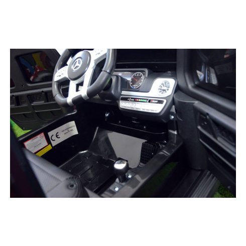 Mercedes G63 AMG, 60W 12V elektromos kisautó - Fekete