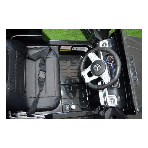 Mercedes G63 AMG, 60W 12V elektromos kisautó - Fekete