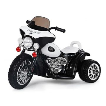   Mini elektromos rendőr kismotor 3 kerékkel JT568 35W - Fekete