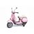 Elektromos kismotor Piaggio PX150, 70W, 12V - Rózsaszín