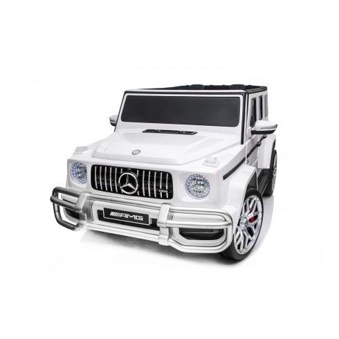 Mercedes G63 XXL 4*45W elektromos kisautó - Fehér