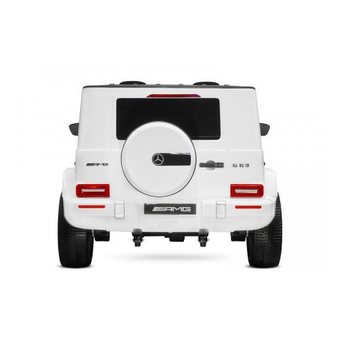Mercedes G63 XXL 4*45W elektromos kisautó - Fehér