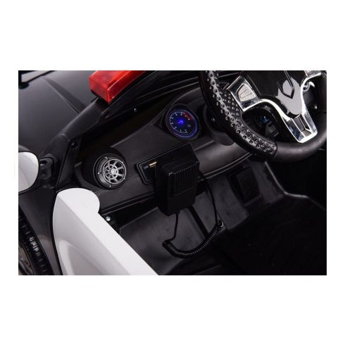 Rendőr JC666, 70W 12V elektromos kisautó 