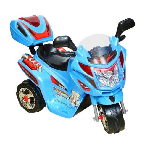 Mini elektromos kismotor C051, 35W 3 kerékkel - Kék