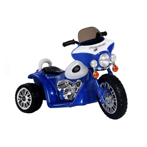 Mini elektromos rendőr kismotor 3 kerékkel JT568 35W - Kék