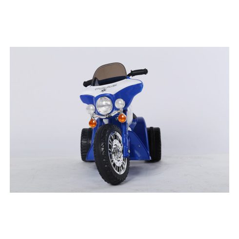 Mini elektromos rendőr kismotor 3 kerékkel JT568 35W - Kék