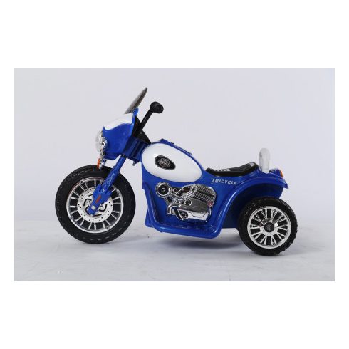 Mini elektromos rendőr kismotor 3 kerékkel JT568 35W - Kék