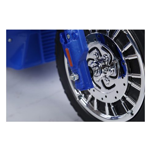 Mini elektromos rendőr kismotor 3 kerékkel JT568 35W - Kék