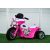 Mini elektromos rendőr kismotor 3 kerékkel JT568 35W - Rózsaszín