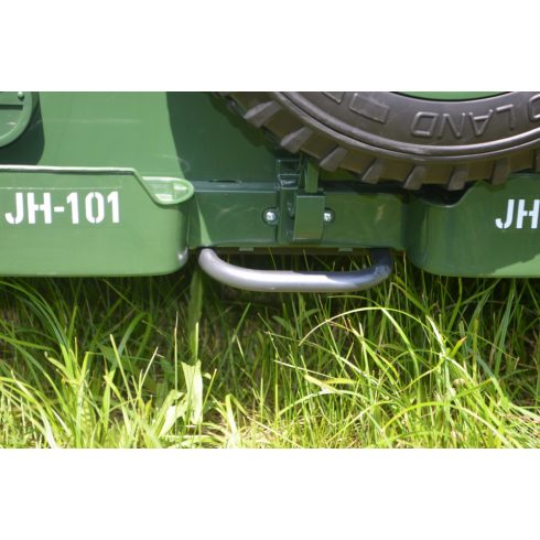 Katonai elektromos kisautó off-road 4x4, 12V, 180W - Zöld