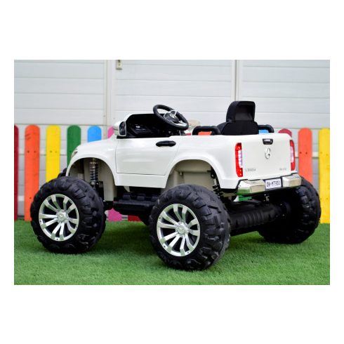 Mercedes X-Class Monster Truck elektromos kisautó 180W - Fehér
