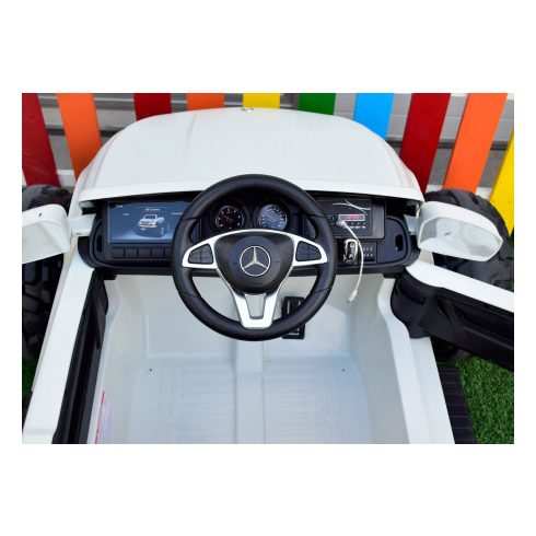 Mercedes X-Class Monster Truck elektromos kisautó 180W - Fehér
