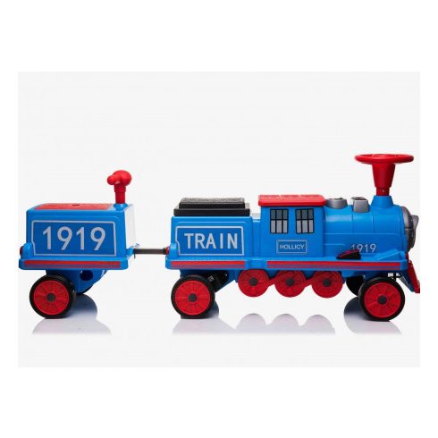 Elektromos kisvonat SX1919, 12V, 180W (3 személyes) - Kék