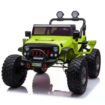   Monster Truck SX1719, 2 seats, 4x4, 180W, 12V elektromos kisautó - Zöld