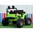   Monster Truck SX1719, 2 seats, 4x4, 180W, 12V elektromos kisautó - Zöld