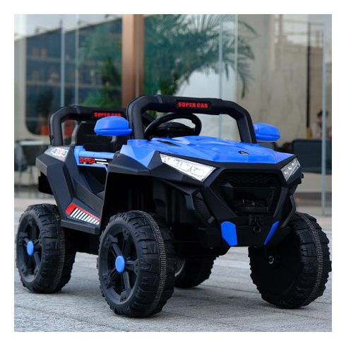 SuperCar100W, 12V elektromos kisautó - Kék