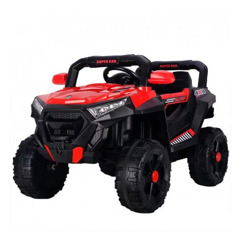 SuperCar100W, 12V elektromos kisautó - Piros