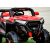 SuperCar100W, 12V elektromos kisautó - Piros