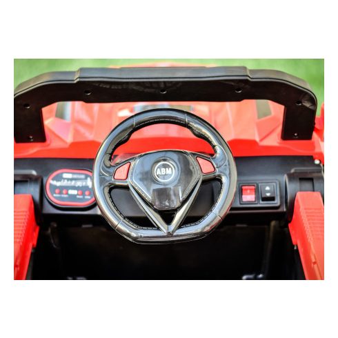 SuperCar100W, 12V elektromos kisautó - Piros