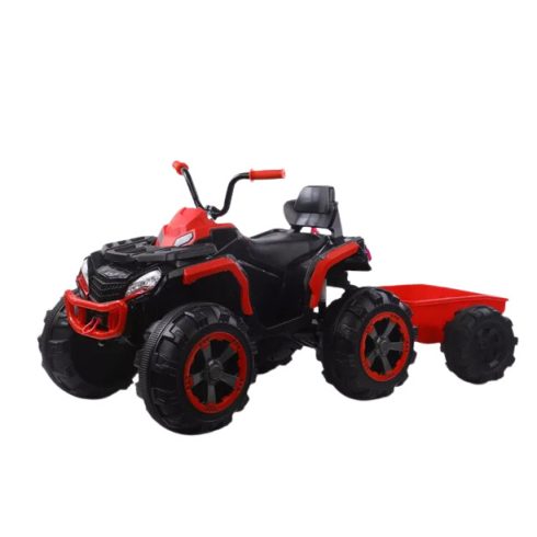 ATV Offroad 70W 12V elektromos kisautó - Piros/Fekete