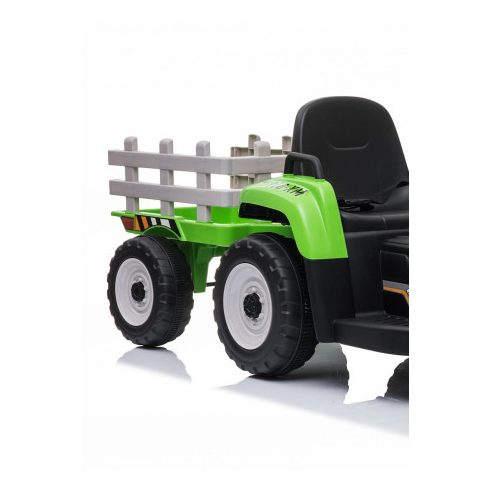 Farm traktor - 60W - 12V - 4,5Ah - elektromos kotrógép - Zöld