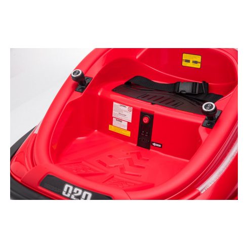 Super Collision 70W 12V elektromos kisautó - Piros