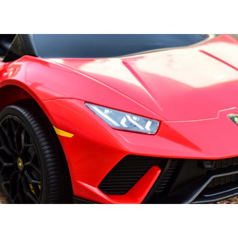 Lamborghini Huracan, 4x4, 120W, 12V elektromos kiasutó - Piros