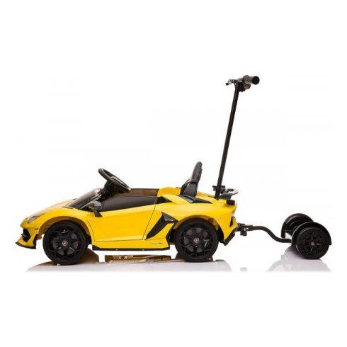Lamborghini Huracan, 4x4, 120W, 12V elektromos kisautó - Sárga