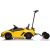 Lamborghini Huracan, 4x4, 120W, 12V elektromos kisautó - Sárga