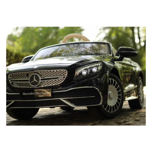 Mercedes S650 MAYBACH, 70W 12V elektromos kisautó - Fekete
