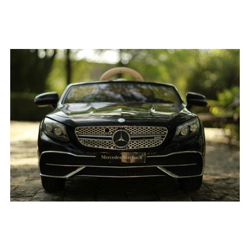 Mercedes S650 MAYBACH, 70W 12V elektromos kisautó - Fekete