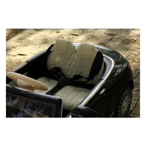 Mercedes S650 MAYBACH, 70W 12V elektromos kisautó - Fekete