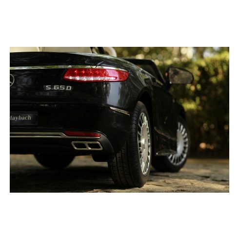 Mercedes S650 MAYBACH, 70W 12V elektromos kisautó - Fekete
