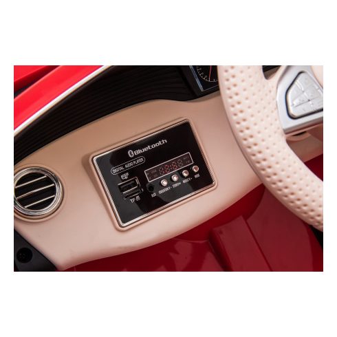 Mercedes S650 MAYBACH, 70W 12V elektromos kisautó - Piros