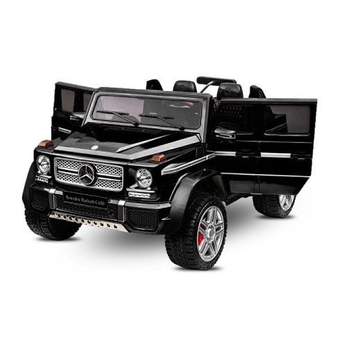 Mercedes G650 MAYBACH LOUNDLET - 4x4, 180W, 12V - elektromos kisautó - Fekete
