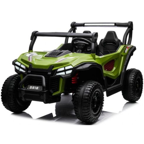 UTV Buggy-Truck, 200W, 12V elektromos kisautó - Zöld