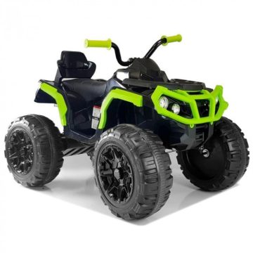   ATV OFFROAD - 70W, 12V -  7AH  - elektromos kisautó - Zöld/Fekete