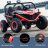   UTV - Dune-Buggy, 2 üléses - 200W, 24V - 10AH - elektromos kisautó - Piros