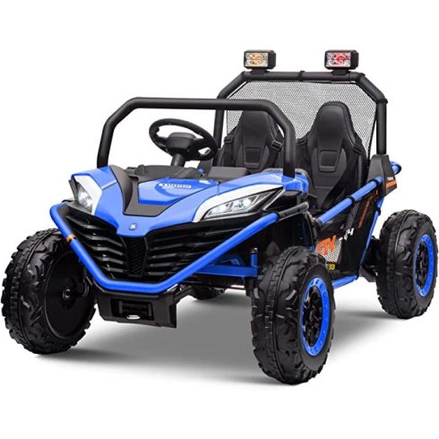 UTV - Dune-Buggy, 2 üléses - 200W, 24V - 10AH - elektromos kisautó - Kék
