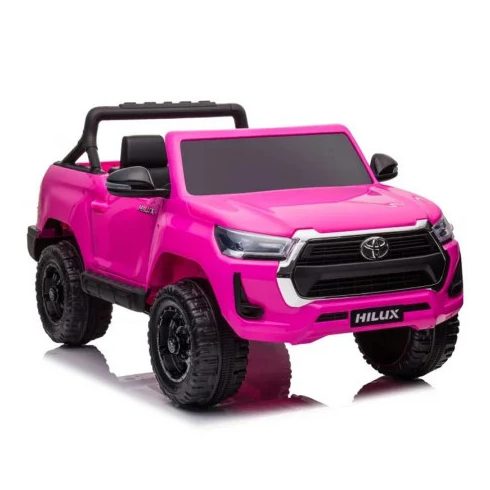 Toyota Hilux 2020 - 4x4 180W 12V 14Ah - elektromos kisautó- Rózsaszín