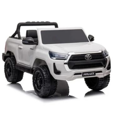   Toyota Hilux 2020 - 4x4 180W 12V 14Ah - elektromos kisautó - Fehér