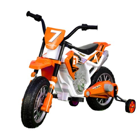 Elektromos kismotor BJH022, 70W - 12V - 4,5 Ah - Narancssárga