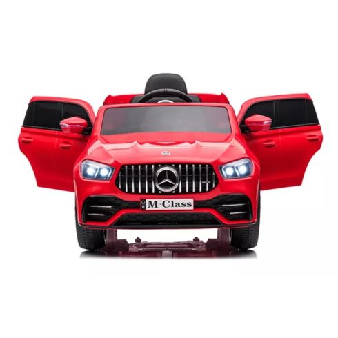Mercedes M - 4x4, 140W, 12V-10Ah - elektromos kisautó - Piros