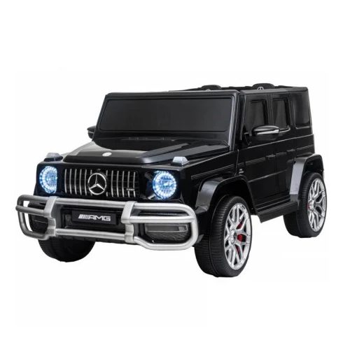Mercedes G63 XXL - 4x4, 180W, 12V - elektromos kisautó - Fekete