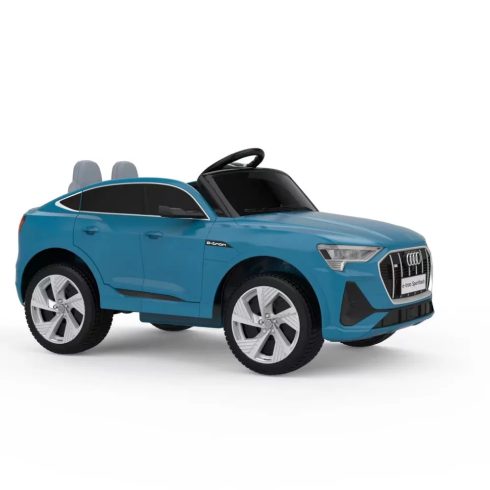 AUDI E-Tron - 140W, 12V -  7AH - elektromos kisautó  - Kék