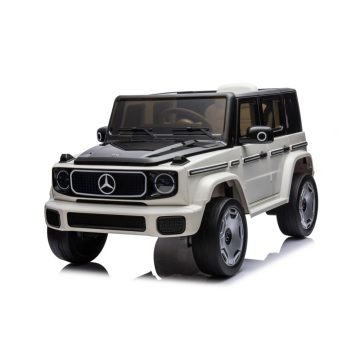   Mercedes EQG - 140W, 12V - 9AH - elektromos kisautó  - Fehér