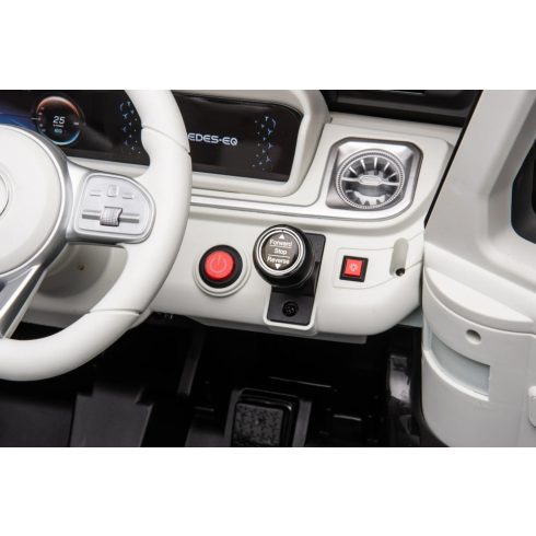 Mercedes EQG - 140W, 12V - 9AH - elektromos kisautó  - Fekete