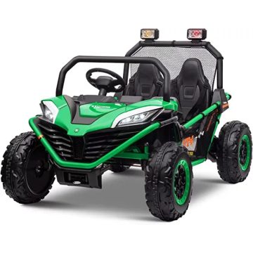   UTV - Dune-Buggy, 2 üléses - 300W, 24V - 10AH - elektromos kisautó - Zöld