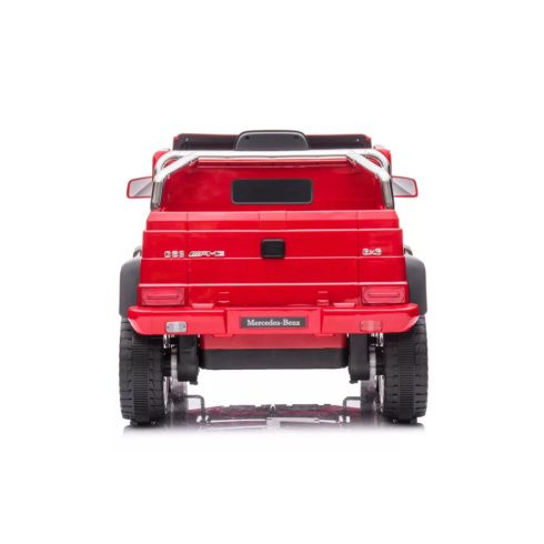 Mercedes G63  6x6, 400W - 24V - 7AH - Elektromos kisautó - Piros